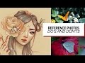 Tips on using reference photos || 30 Days of Art Episode 18