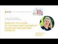 Євгенія Костенко. Burn out in the end of the year: how to spark up again for teachers and students