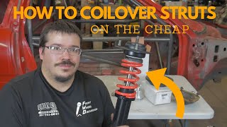 How to make coil over struts, affordably