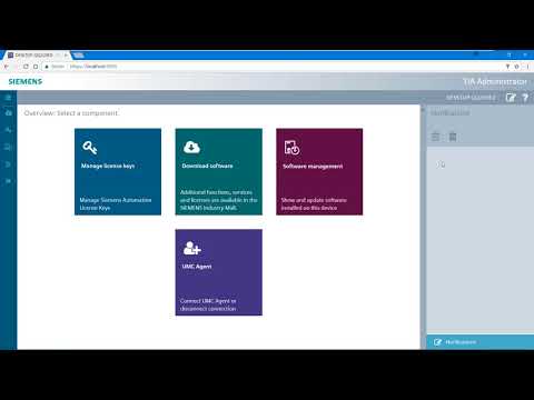 Manage TIA Portal software and licenses with TIA Administrator