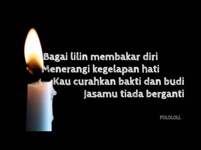 In-Team - Lilin Seorang Guru