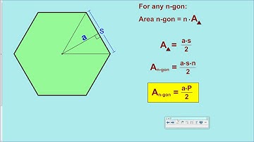 11.6 Area of Regular Polygons