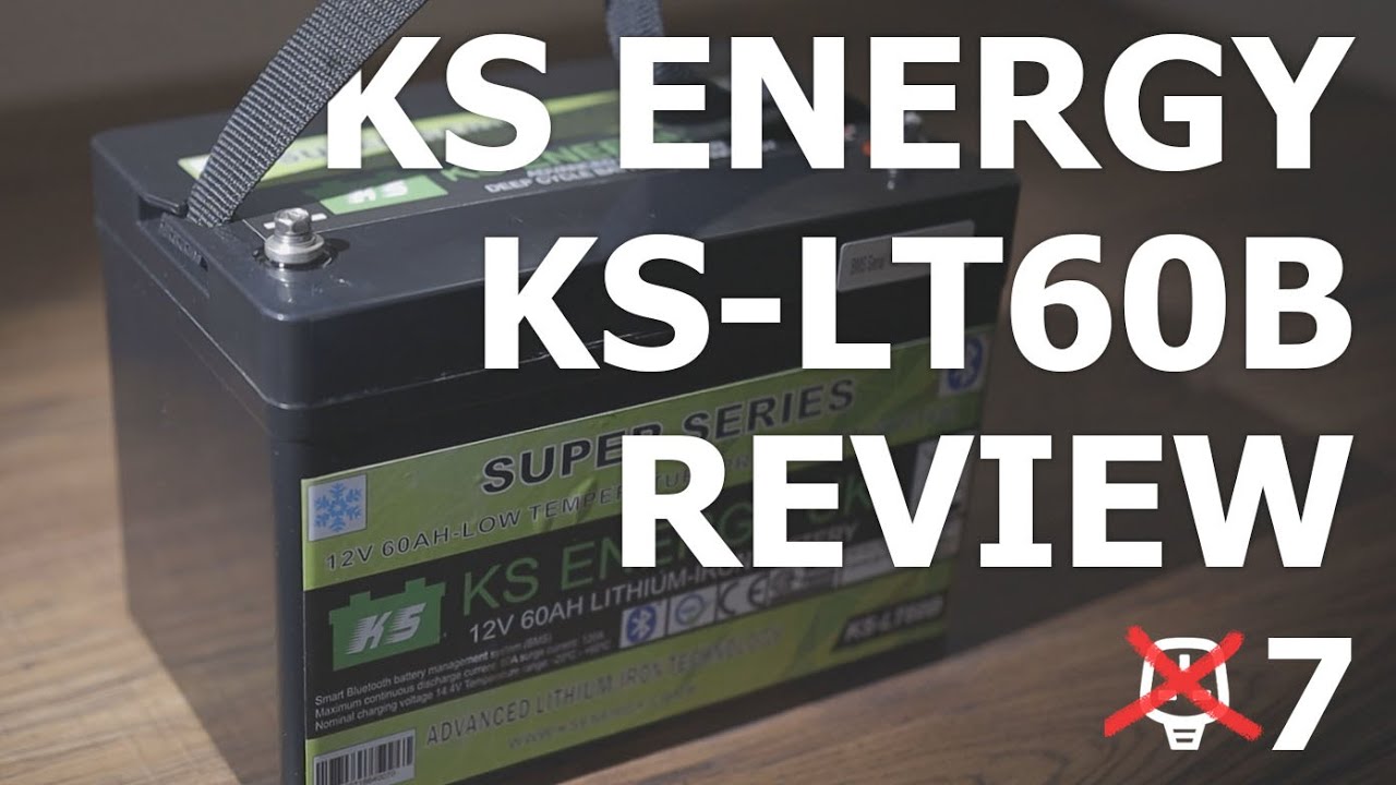 KS ENERGY 60AH LITHIUM BATTERY REVIEW - Episode 7 of my off-grid camping  power series. 