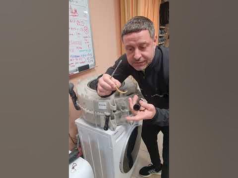 Как поменять амортизаторы на стиральной машине BOSCH - YouTube