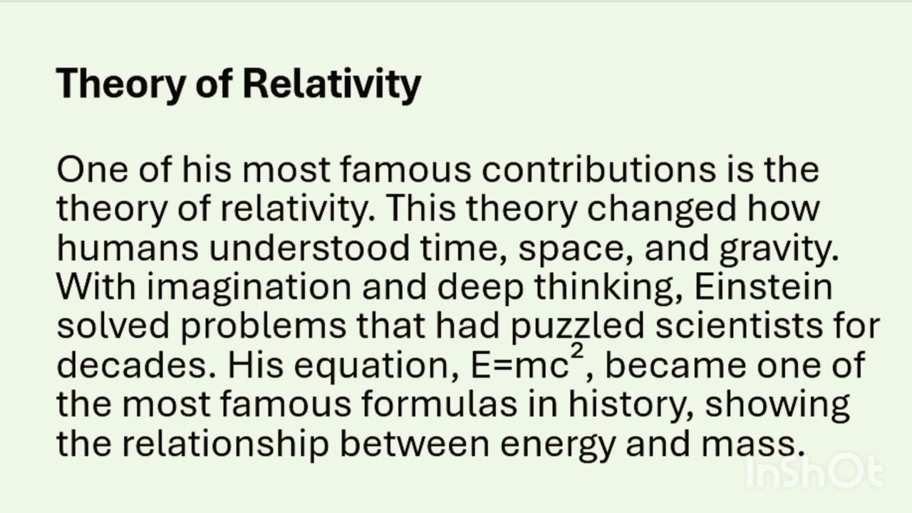 Albert Einstein — The Genius Who Changed the World