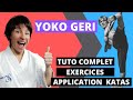 Yoko geri karat  tuto dcompos  exercices  les yoko en kata  jessica et sabrina buil