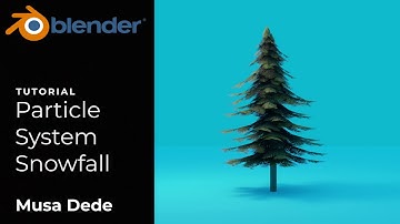 Blender Particle System Snowfall
