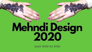 Back hand Mehndi design||Mehndi design 2020 [Easy Mehndi design] screenshot 2