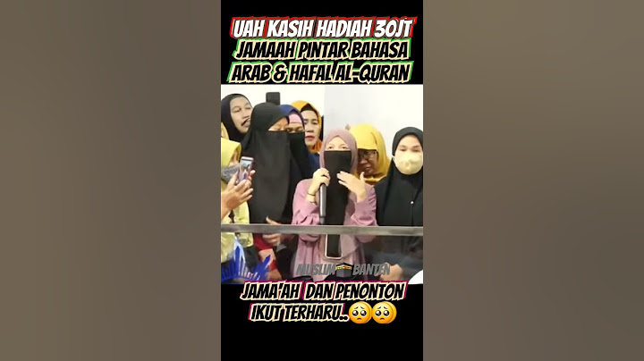 UAH kasih Hadiah 30jt jamaah Pintar Bahasa Arab &Hafal Al-quran 30juz #ustadadihidayat