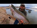 Biggest trout ive caught and cooked fly fishing