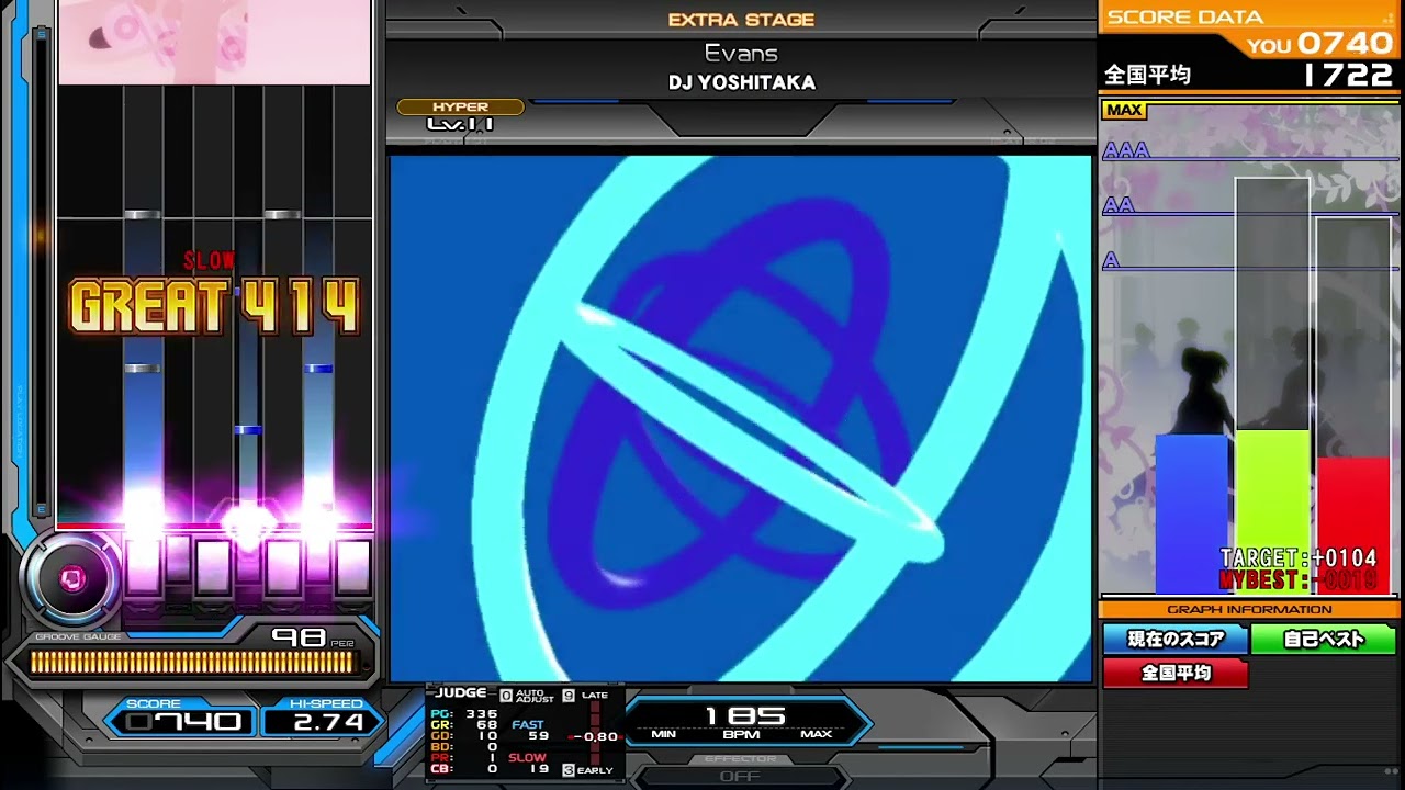 Beatmania IIDX】Evans -prototype- SPH 正規 - YouTube