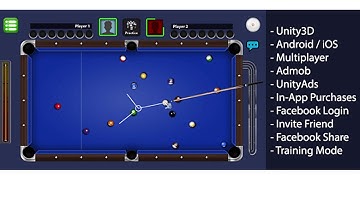 Billiards Multiplayer - 8 Ball Pool Style Unity | Codecanyon Scripts and Snippets