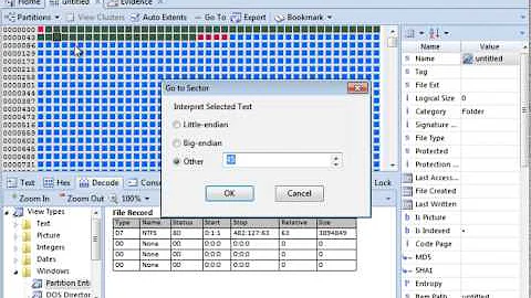 How to Analyse MBR & VBR by using EnCase