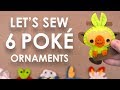 Turning POKÉMON into FELT ORNAMENTS - Sword & Shield Edition