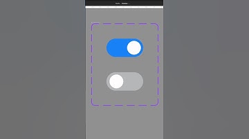 How to create a Toggle/switch button in Figma. #ui #figma