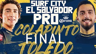 Griffin Colapinto vs Filipe Toledo | Surf City El Salvador Pro 2023  Final Heat Replay
