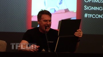 David Kaye shares his favourite line as Megatron (Transformers)