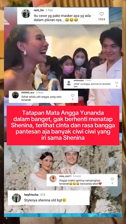Angga Yunanda terlihat kecintaan banget sama Shenina #anggayunanda