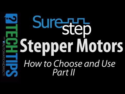 SureStep Stepper Motors - How to Choose and Use (Part II)