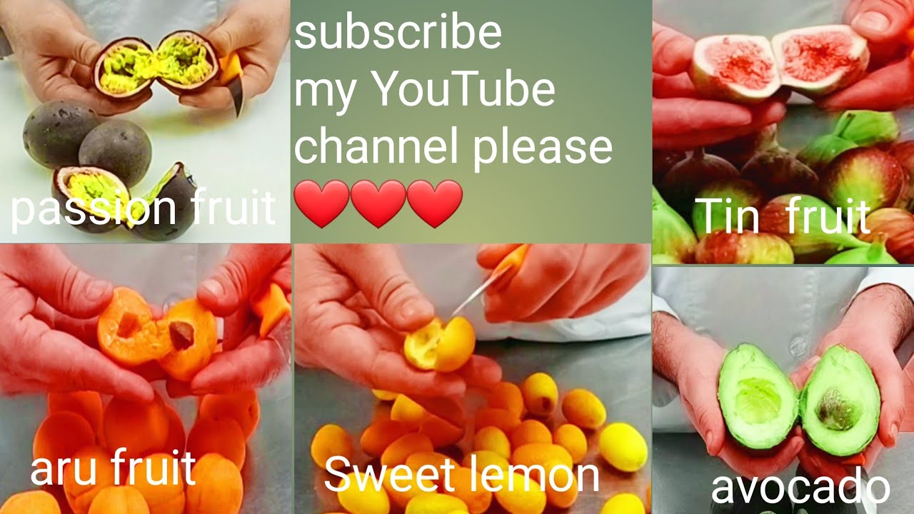 Fruit Cutting / Fruit Cutting Video / Fruit Cutting Video China 🍋🥑🍑 ️ ️