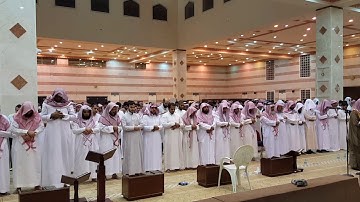 اواخر سورة ق و الذاريات و الطور والنجم ليلة ٢٢ رمضان ١٤٣٨ | القارئ براك الشمري
