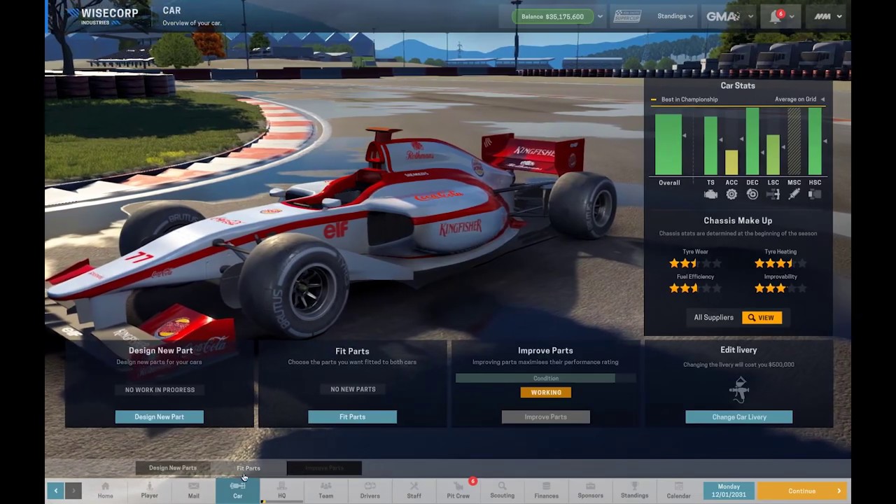 [PC] - Motorsport Manager - Full Season: World Motorsport Championship (Commentary)