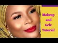 MAKEUP AND GELE TUTORIAL | NIGERIAN MAKEUP TUTORIAL (2020)