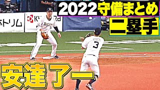 【二塁手】好守備2022『オリックス・バファローズ・安達了一 編』