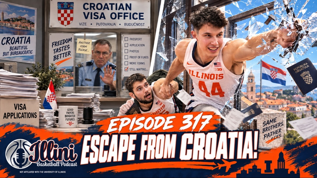Illini Basketball Podcast Live: Episode 317 (Tomi’s Visa Issue, Vaaks Takes Shot & More)