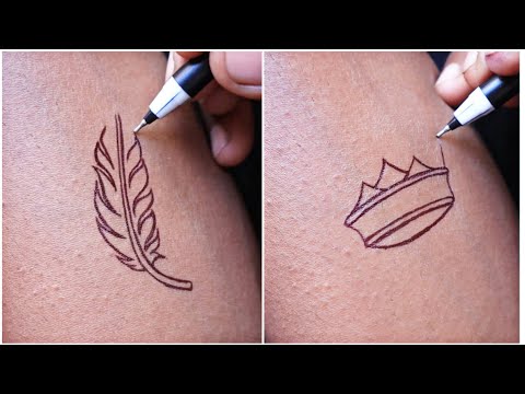 Pen tattoo | Neck tattoo, Pen tattoo, Tattoos