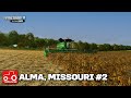 HARVESTING AND LIME SPREADING TO BUY A TRACTOR!! FS22 Timelapse Alma, Missouri Ep 2