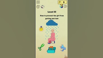 《Brain Crazy Level 55》IQ Challenge Puzzle - Answer Solution // Đáp Án Game Brain Crazy Level 55