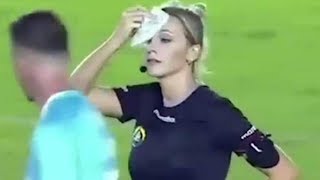 El vacile de una arbitra a un jugador que se ha hecho viral: ¡risas! ⚽ REVIEW ⚽ 2019