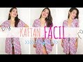 Cómo hacer un kaftan abierto con 2 rectángulos de tela | DIY kaftan
