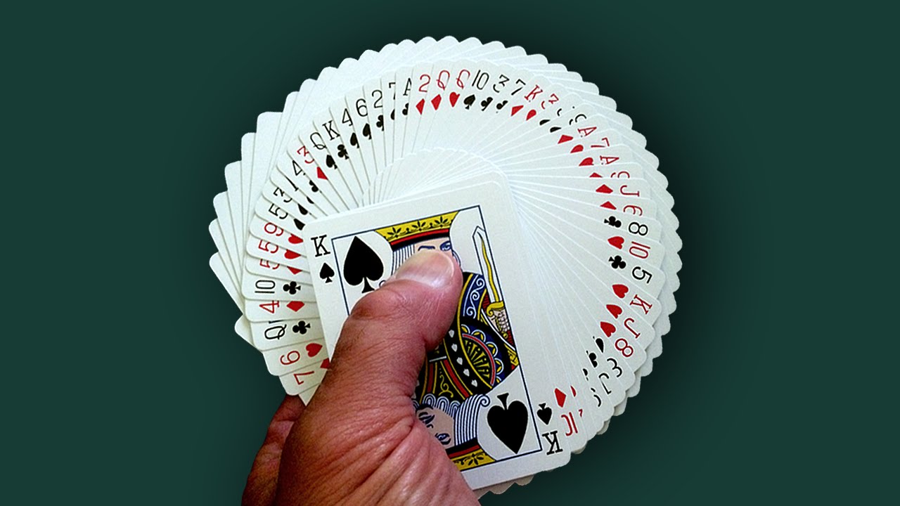 to Fan a Deck of Cards Thumb - YouTube