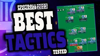 The Best Tactics on FM23 Tested - 4222 WB WIDE WIDE SASSUOLO V76 (BAYERN) - Football Manager 2023