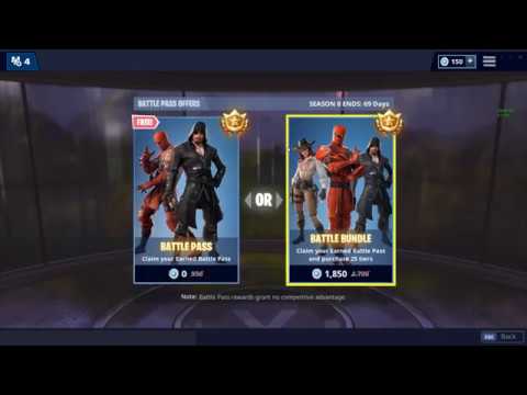 Video: Fortnite Seizoen 8 Battle Pass Wordt Gratis Weggegeven