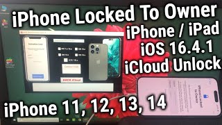 How to Unlock iCloud Locked To Owner iPhone 14, 13, 12, 11 without Apple ID And Password