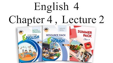 English Class 4 Chapter 4 Lecture 2