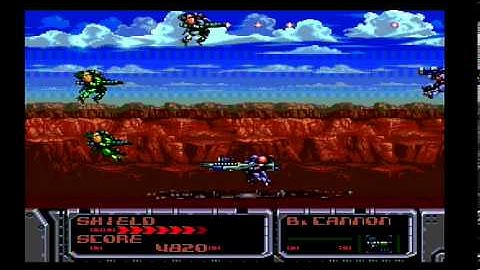 Pc Engine visual glitch: Spriggan mark 2