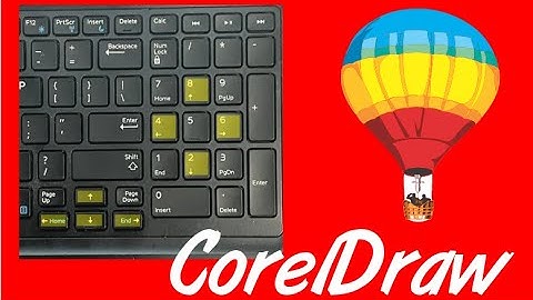 CorelDraw Tips & Tricks Aarow keys and Aarow keys in your number key pad and more