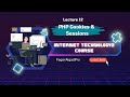 Internet Technology2 - lec12 - PHP Cookies &amp; Session| الفرق النهائي بين متى تستخدم كل منهما؟ |