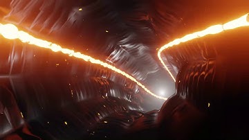 Abstract Sci-Fi Tunnel VJ Motion Background || Concert visual || Loop Laser fx || Free footage