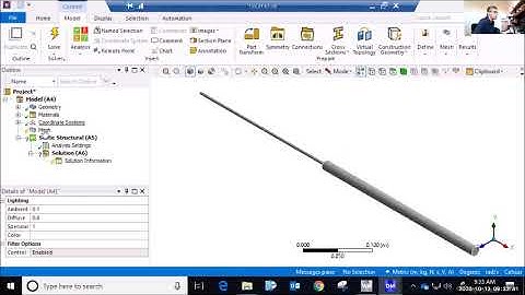 Introduction to Using Solid Elements in ANSYS Workbench 2020