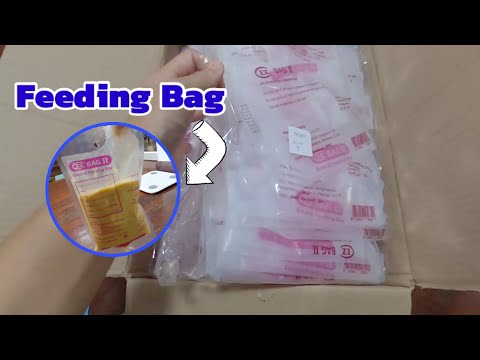 แกะกล่อง ถุงใส่อาหารเหลวสำหรับผู้ป่วย EZ Feeding Bag