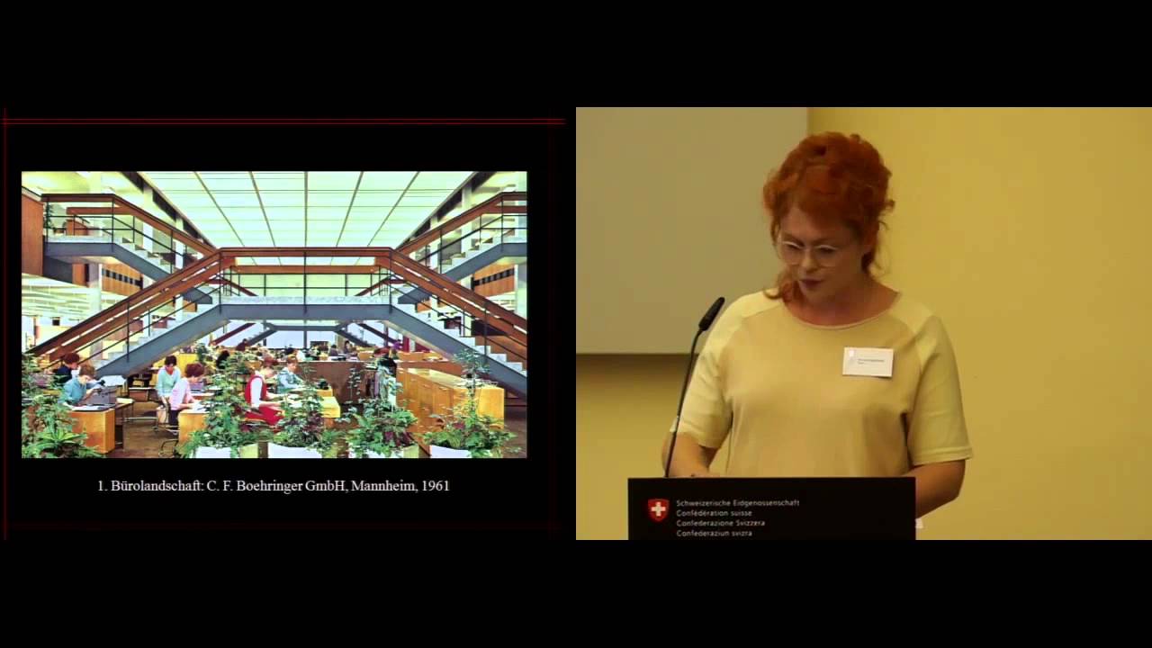 Conference: The office as an interior. "Bürosaal - Grossraumbüro - Bürolandschaft" by A. Kapsreiter