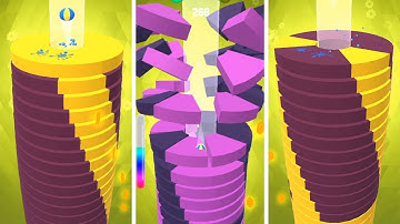 Drop Stack Ball All Levels Gameplay ios android Mobile Gameplay. Mobile Game. Best GamePlay