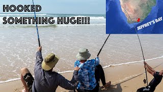 KOB FISHING GONE WRONG! Surfcasting South Africa // Duvan Fishing Charters