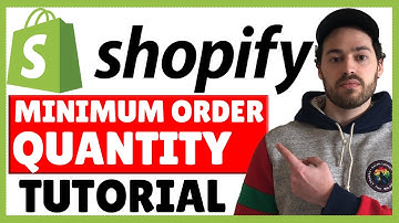 Shopify Minimum Order Quantity Tutorial - How To Setup A MOQ In Minutes!