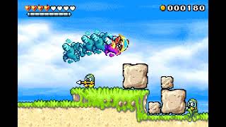 [mini TAS] Wario Land 4 Pizza Tower movement mod